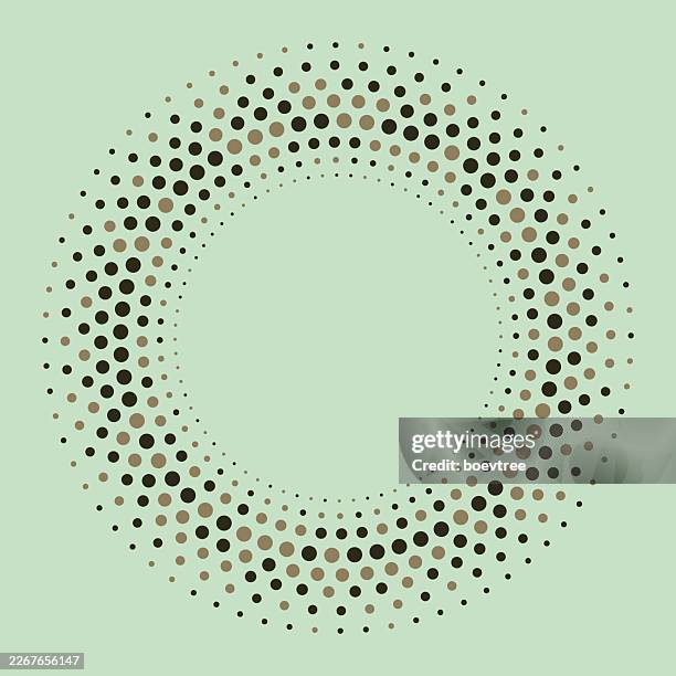 half tone colors dot ring cover background - fighting ring stock illustrations