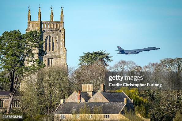 U.S. Continues Bombing Sorties From RAF Fairford As U.K. Expands Its Support For War Effort U.S. Continues Bombing Sorties From RAF Fairford As U.K. Expands Its Support For War Effort