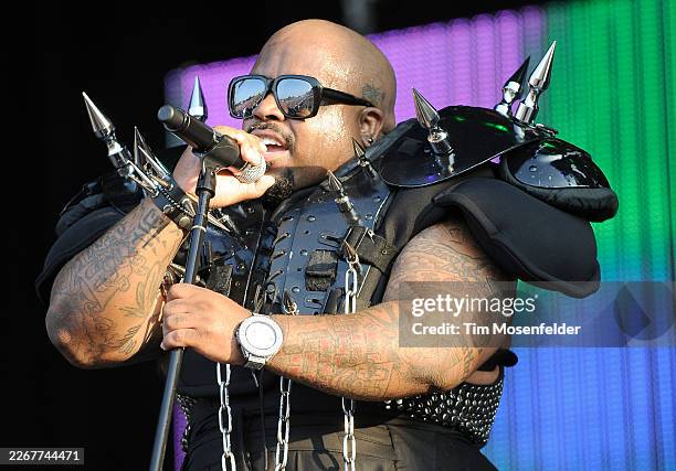 Cee Lo Green performs during Lollapalooza 2011 at Grant Park on August 6, 2011 in Chicago, Illinois.