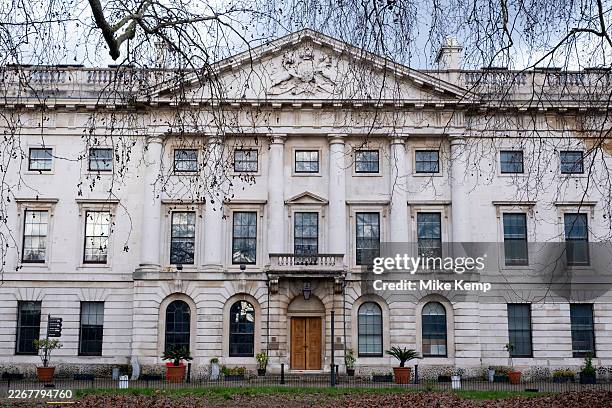 Site at Royal Mint Court for the now approved Chinese Embassy on 28th February 2026 in London, United Kingdom. The UK government approved plans for a...