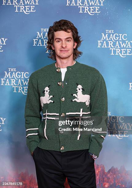 Andrew Garfield attends "The Magic Faraway Tree" UK special screening at Odeon Luxe Leicester Square on March 22, 2026 in London, England.