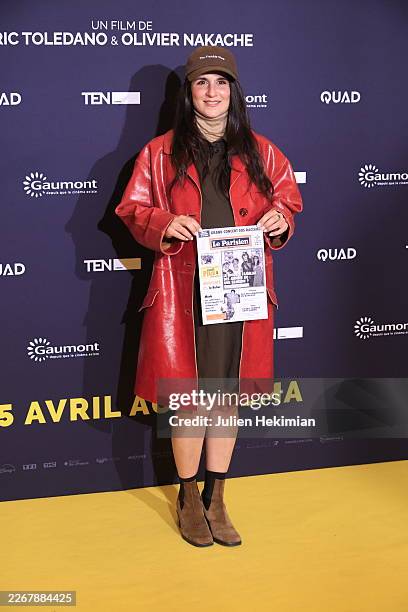 Géraldine Nakache attends the "Juste Une illusion" Premiere on March 22, 2026 in Paris, France.