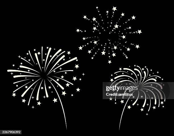 fireworks design shape - fuse stock illustrations