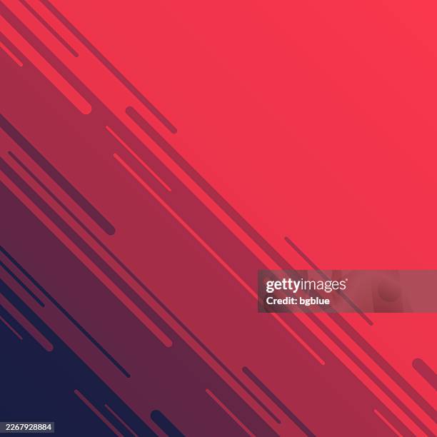 abstract design with diagonal lines and red gradient - trendy background - sunset timelapse stock illustrations