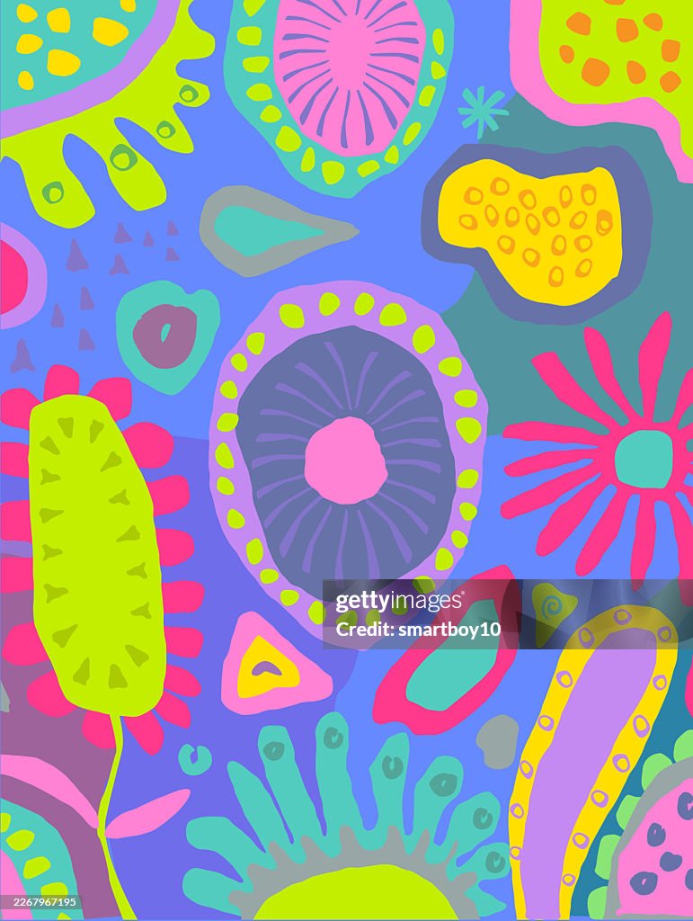 Abstract Floral Pattern