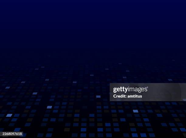 data floor blue - crypt com stock illustrations