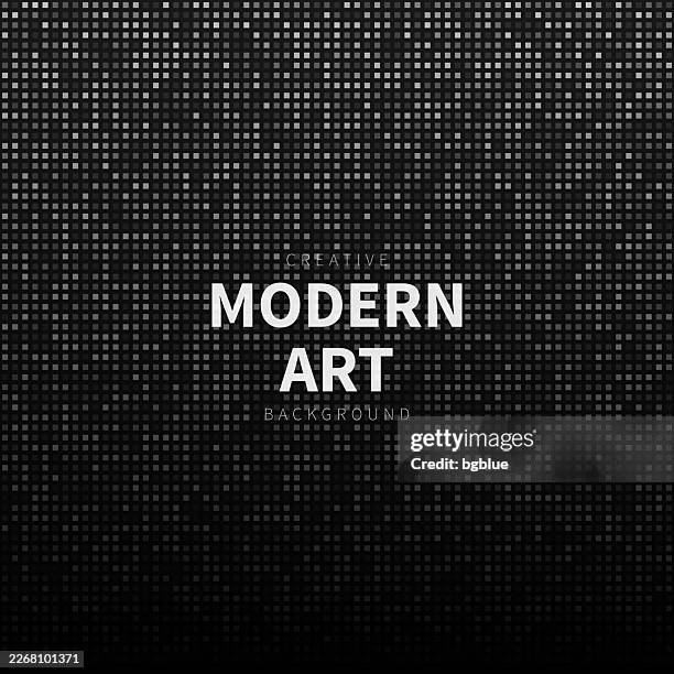 abstract gray halftone background with dotted - trendy design - white sequins stock illustrations