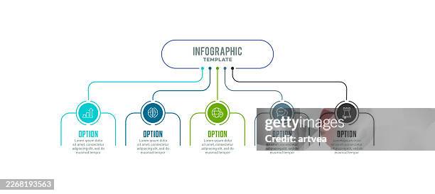 infographic elements - choice stock illustrations