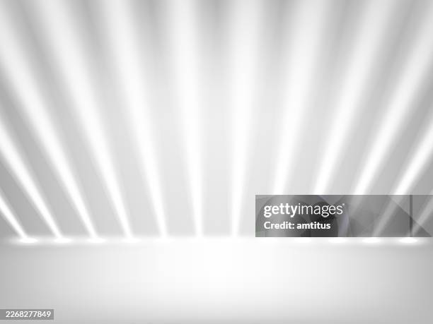 lights studio - stage spotlight stock illustrations