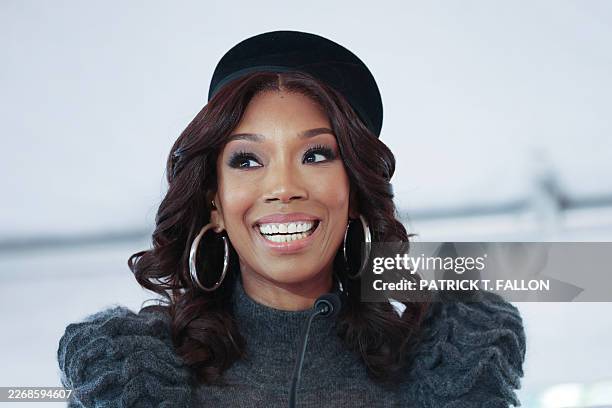 Singer and actress Brandy attends her Walk of Fame star ceremony in Hollywood on March 30, 2026.