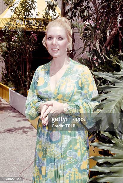American actress Jacqueline Courtney poses for a portrait during the 1st Daytime Emmy Awards at Rockefeller Plaza in New York, New York, May 28, 1974.