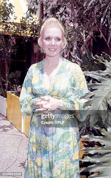 American actress Jacqueline Courtney poses for a portrait during the 1st Daytime Emmy Awards at Rockefeller Plaza in New York, New York, May 28, 1974.