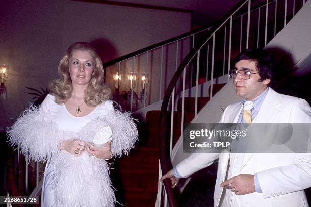 American actress Jacqueline Courtney poses for a portrait during the 1st Daytime Emmy Awards at Rockefeller Plaza in New York, New York, May 28, 1974.