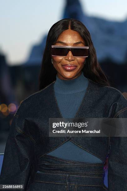 Naomi Campbell attends the press day of 'Disney Adventure World' & 'World Of Frozen' at Disneyland Paris on March 28, 2026 in Paris, France.