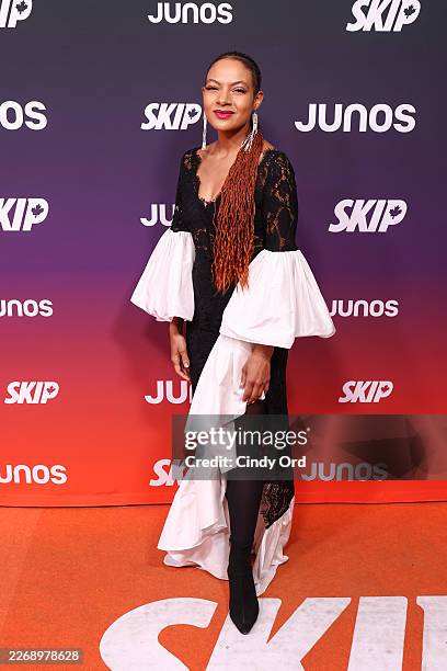 Allison Russell attends the 2026 JUNO Awards at TD Coliseum on March 29, 2026 in Hamilton, Ontario.