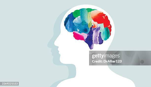 brainstorm in action - creative director stock illustrations