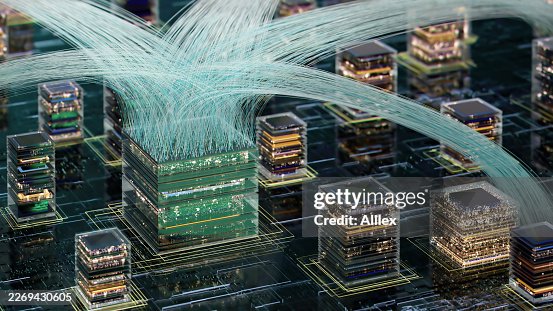 Quantum Data Network Visualization With Fiber Optic Streams Over Server-Like Circuit Stacks Quantum Data Network Visualization With Fiber Optic Streams Over Server-Like Circuit Stacks
