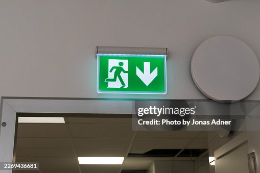 Exit sign Exit sign
