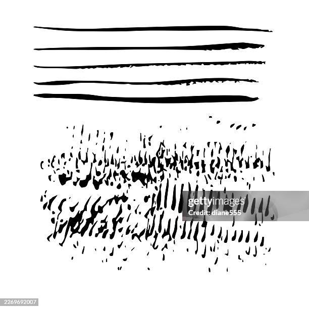 grunge paint on a transparent background - punk background stock illustrations