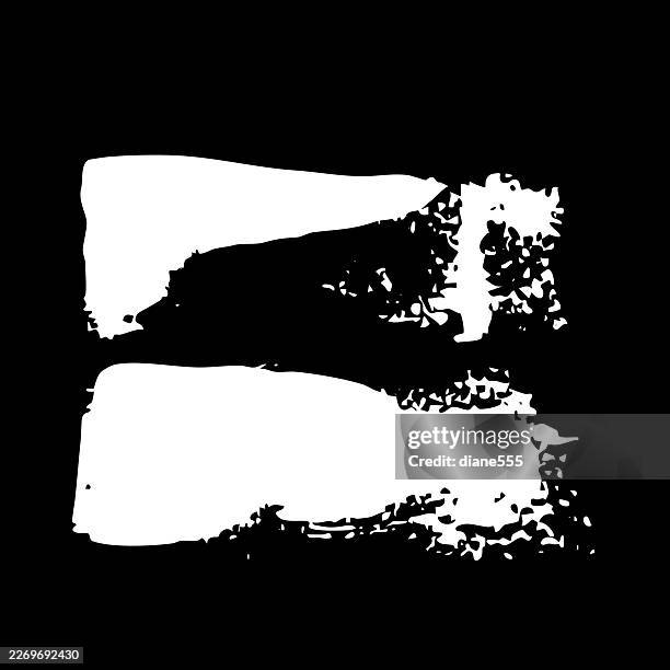 white grunge paint on a black background - punk background stock illustrations