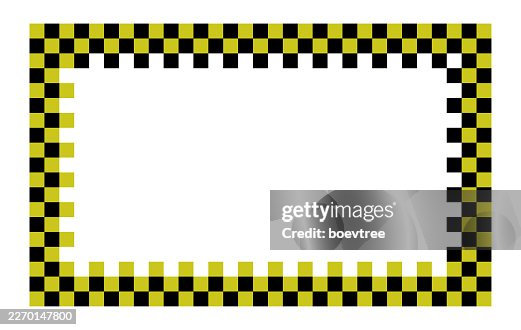 Design checked textured chess board frame template background Design checked textured chess board frame template background