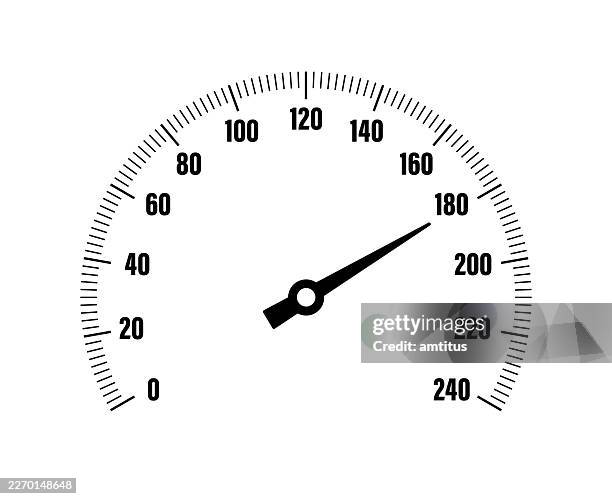 speedometer dial - gas pedal stock illustrations