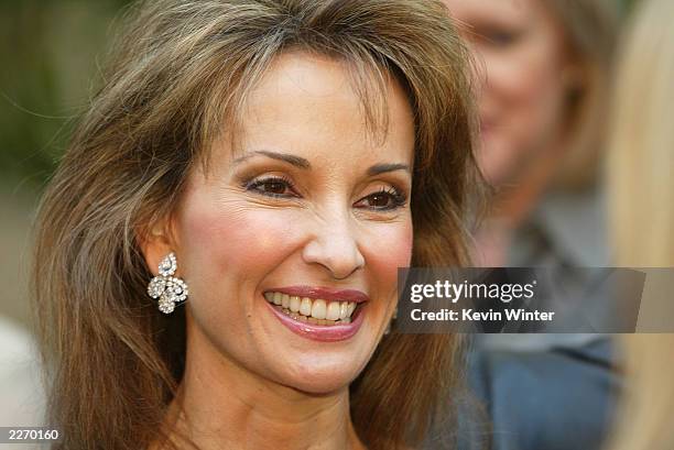 Actress Susan Lucci arrives at The Soap Opera Digest Awards presented by SOAPnet at the ABC Prospect Studios on April 5, 2003 in Los Angeles,...