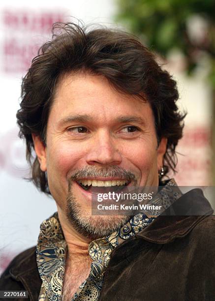 Actor Peter Reckell arrives at The Soap Opera Digest Awards presented by SOAPnet at the ABC Prospect Studios on April 5, 2003 in Los Angeles,...