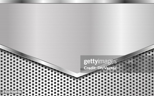 Metallic sheet background vector design Metallic sheet background vector design