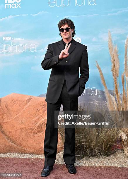 Jacob Elordi attends the Los Angeles Premiere of HBO's "Euphoria" Season 3 at TCL Chinese Theatre on April 07, 2026 in Hollywood, California.