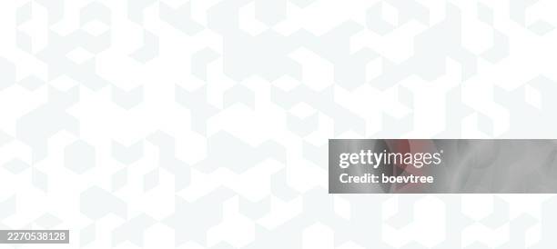 abstract geometric cube pattern design texture background - blue cube background stock illustrations