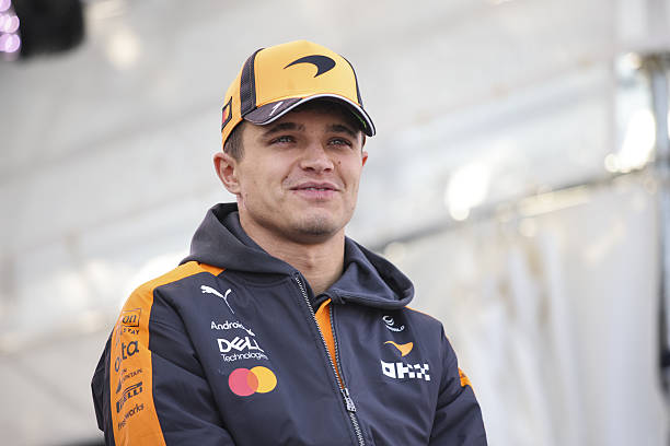 Lando Norris of the McLaren F1 Team is seen ahead of the Japanese Grand Prix for the 2026 Formula 1 World Championship at the Suzuka Circuit in...