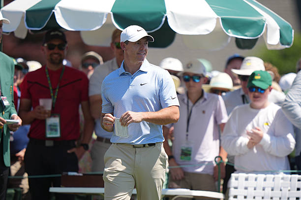 Rory McIlroy looks on during the Final Round at Augusta National. Augusta, GA 4/12/2026 CREDIT: Erick W. Rasco