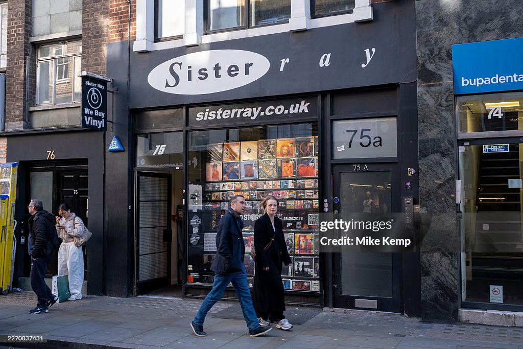 London Ray Sister Ray record shop in Soho on 2nd April 2026 in London, United ...