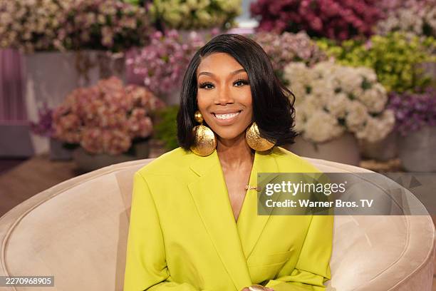 Iconic singer and actress Brandy appears on "The Jennifer Hudson Show" airing April 16, 2026 in Burbank, California. Check your local listings for...