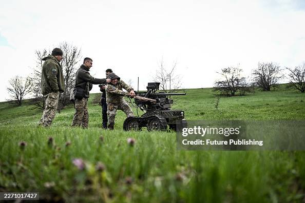 Ukrainian developers and military tested ground robotic complexes Ukrainian developers and military tested ground robotic complexes