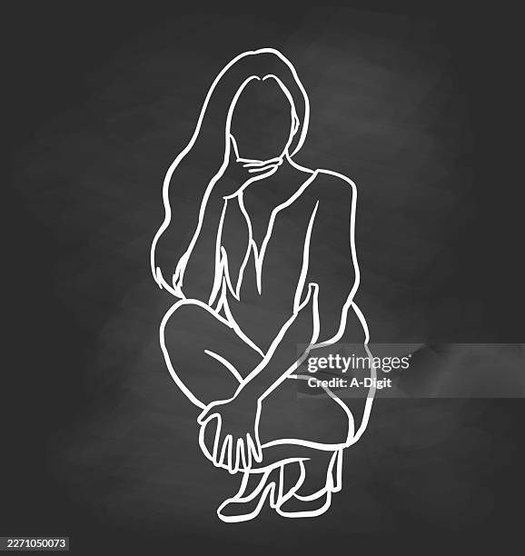 model posing - jumpsuit worker stock illustrations
