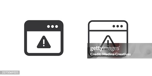 System Warning Icons. Glyph solid and line series icon. System Warning Icons. Glyph solid and line series icon.