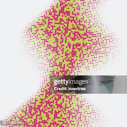 Fluidity Blurred Wave Half Tone Dots Fluidity Blurred Wave Half Tone Dots