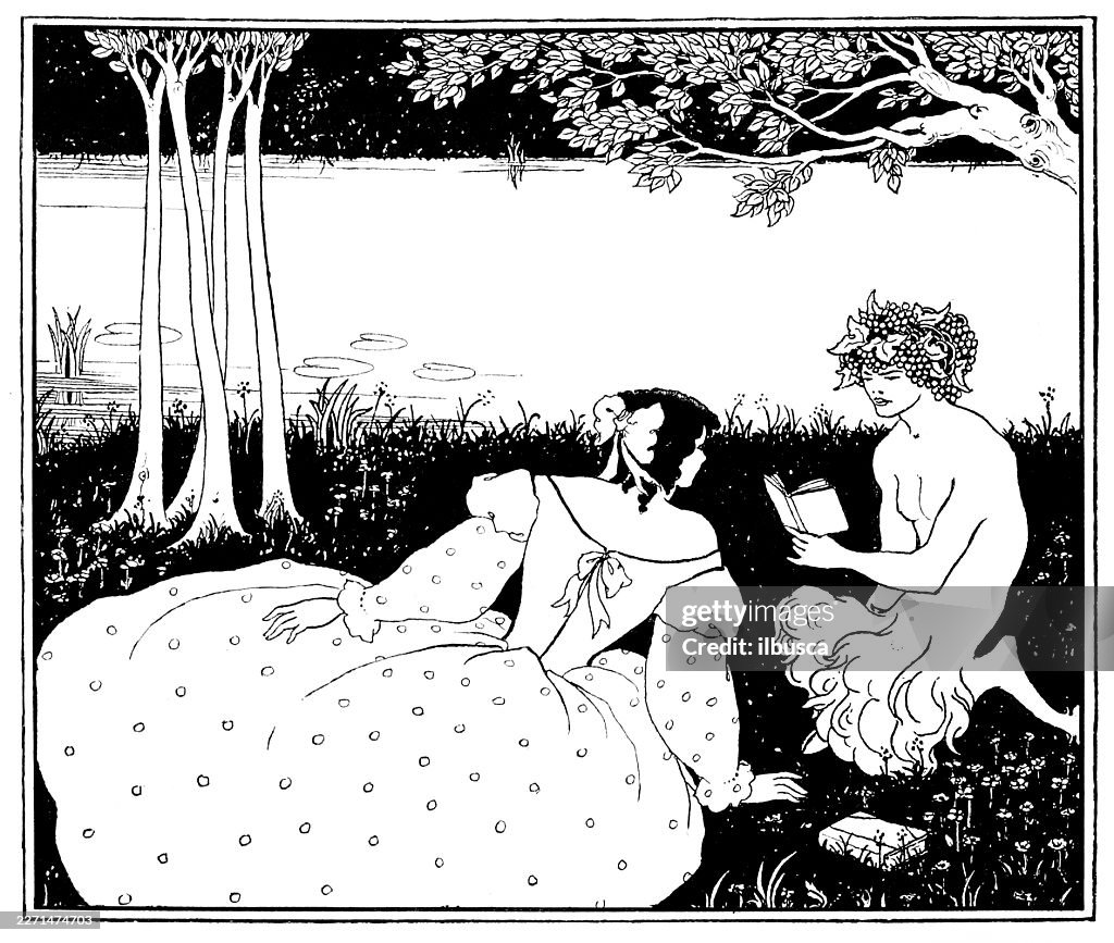 Drawing, by Aubrey Beardsley