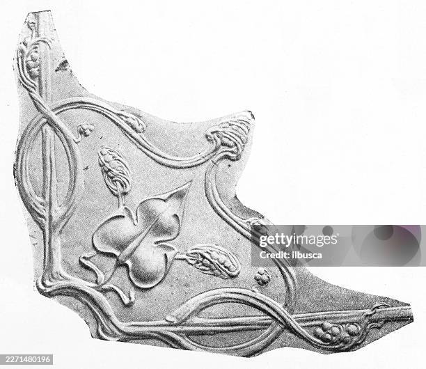 ceiling decoration, by james r cooper - painted ceiling stock illustrations