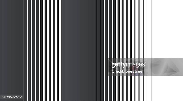 perspective black line change composition - converging lines black vector stock illustrations