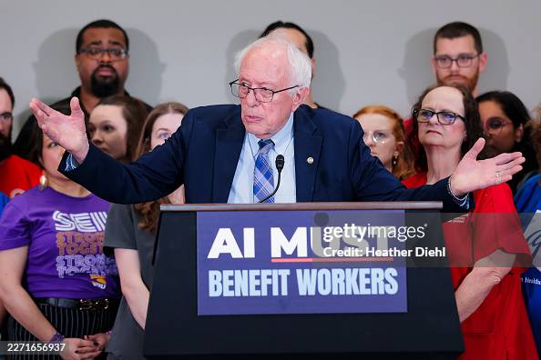 Sen. Bernie Sanders Holds News Conference On Labor And A.I. Sen. Bernie Sanders Holds News Conference On Labor And A.I.
