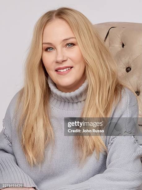 Actor Christina Applegate is photographed for People magazine on March 6, 2024 in Los Angeles, California.