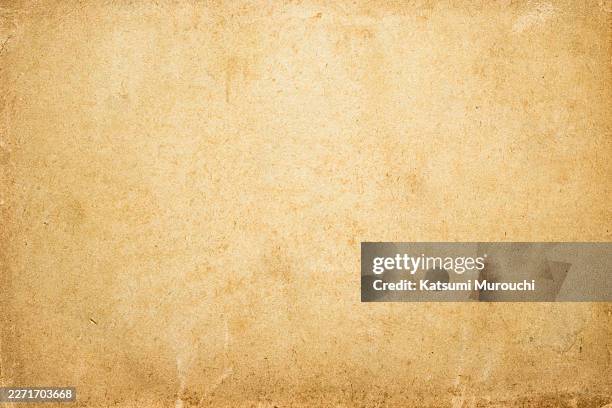 old vintage brown paper texture background - parchment stock pictures, royalty-free photos & images