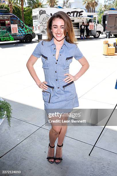 Rachel Sennott attends HBO's "I Love LA" FYC Panel at Pacific Design Center on April 19, 2026 in West Hollywood, California.