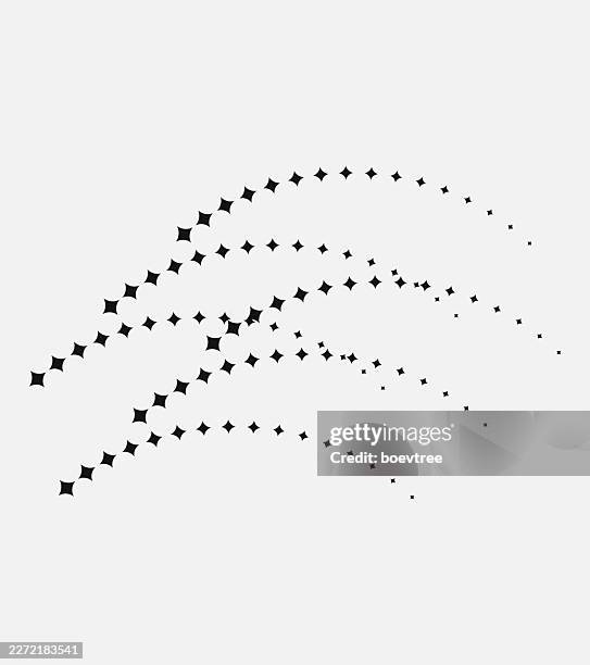 abstract black and white radial turning star pattern frame sign - scrolling data stock illustrations