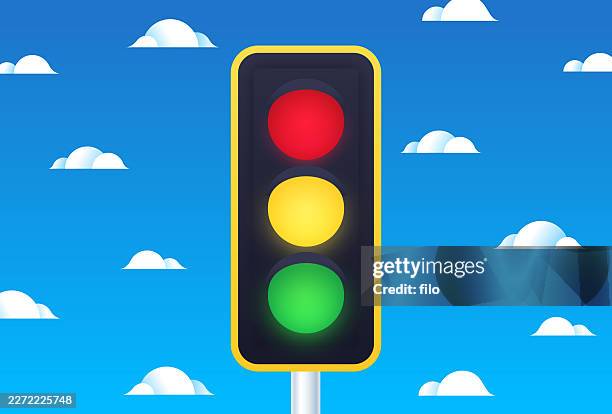stoplight traffic sign - traffic light control box stock illustrations