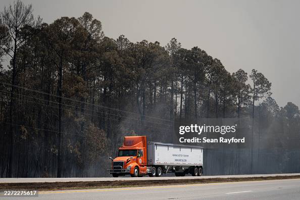Wildfires Burn In Drought-Stricken Georgia Wildfires Burn In Drought-Stricken Georgia