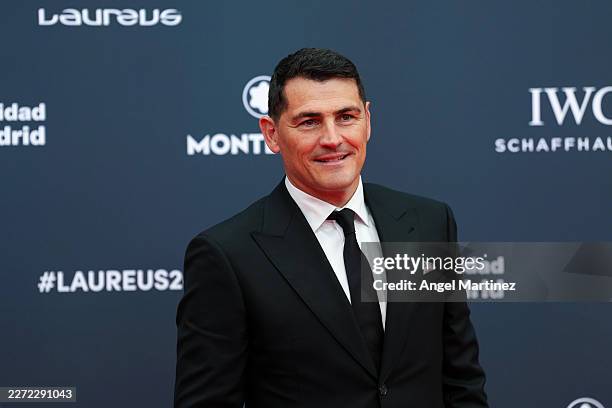 Spanish footballer Iker Casillas attends the Laureus World Sports Awards Madrid 2026 on April 20, 2026 in Madrid, Spain.